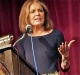 Gloria Steinem speaking at presentation